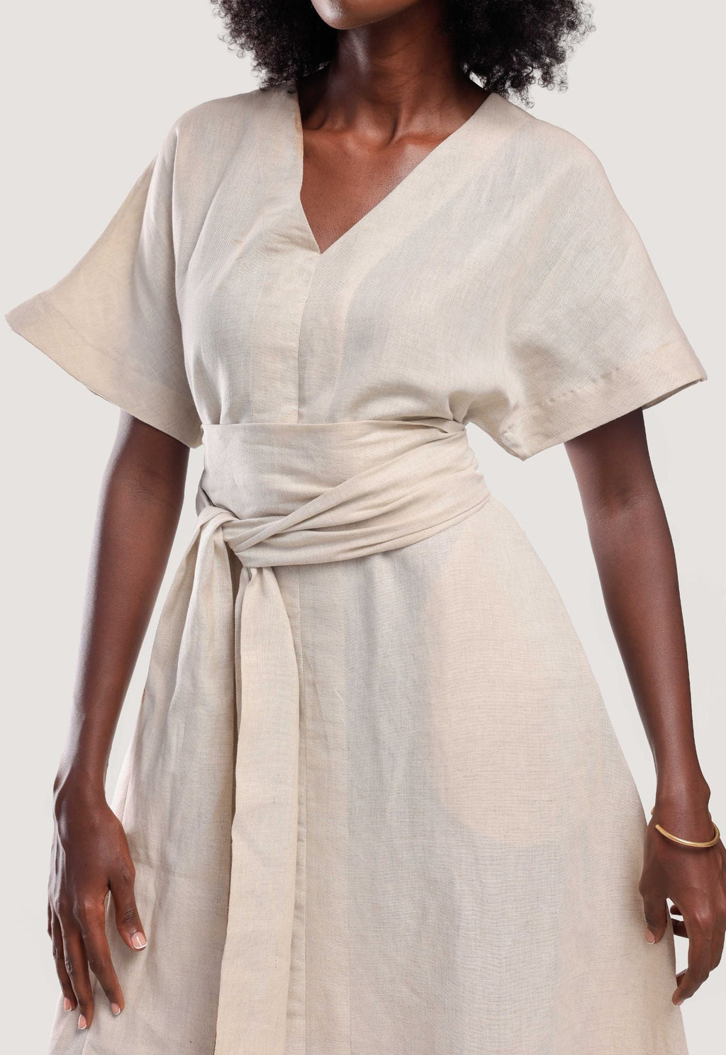 Amali Dress - Beige - THAMA