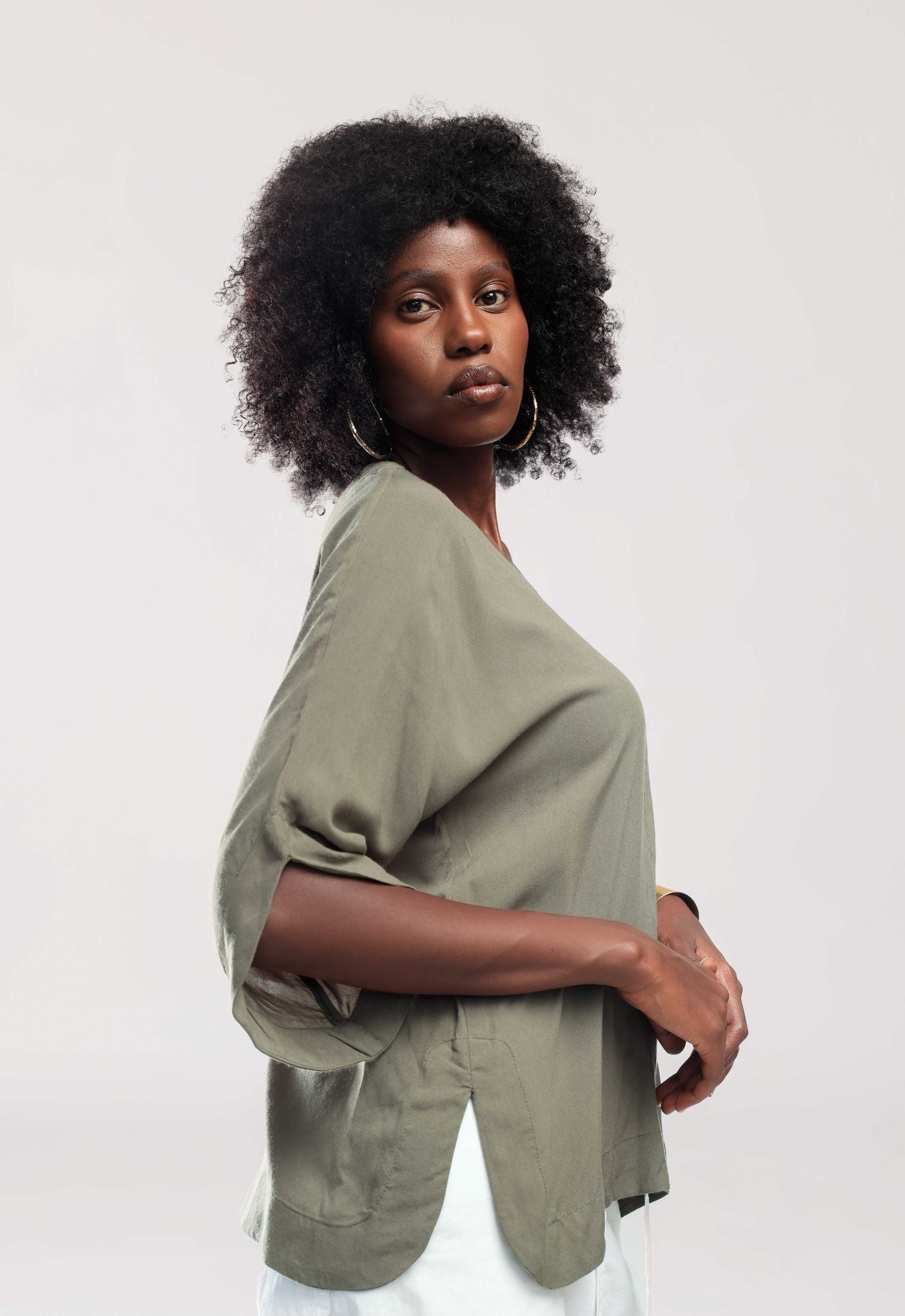 Amara Top - Army Green - THAMA
