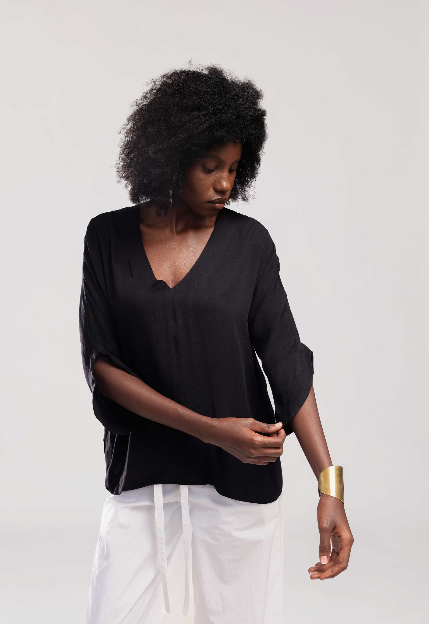 Amara Top - Black - THAMA