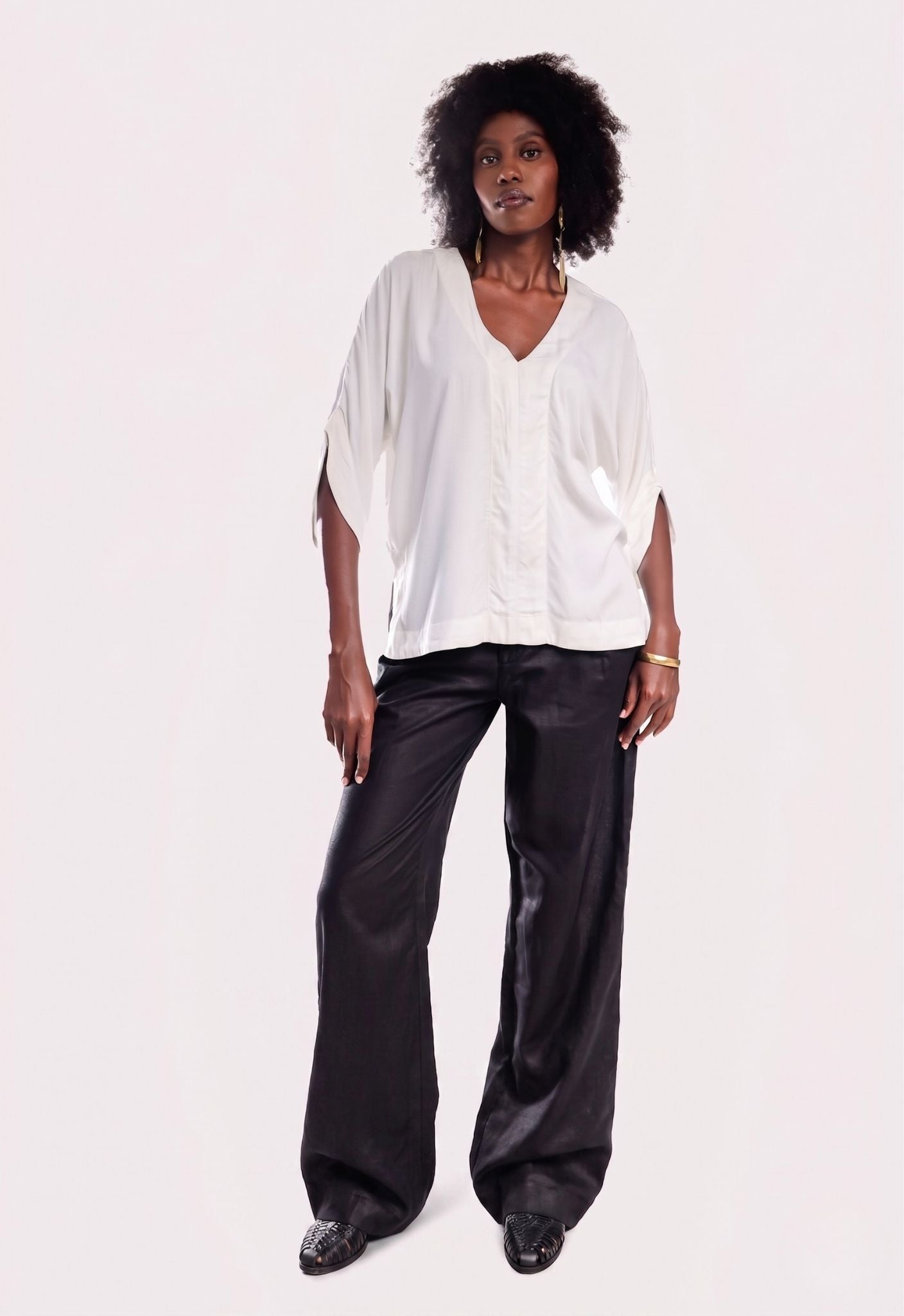 Amara Top - White - THAMA