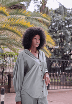 Ayari Blouse - Army Green - THAMA