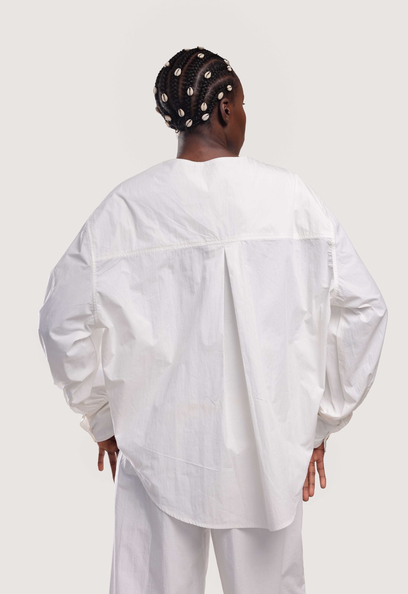 Ayari Blouse - White - THAMA