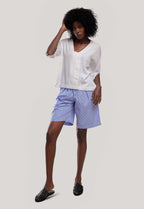 Aziza Bermuda - Stripe - THAMA