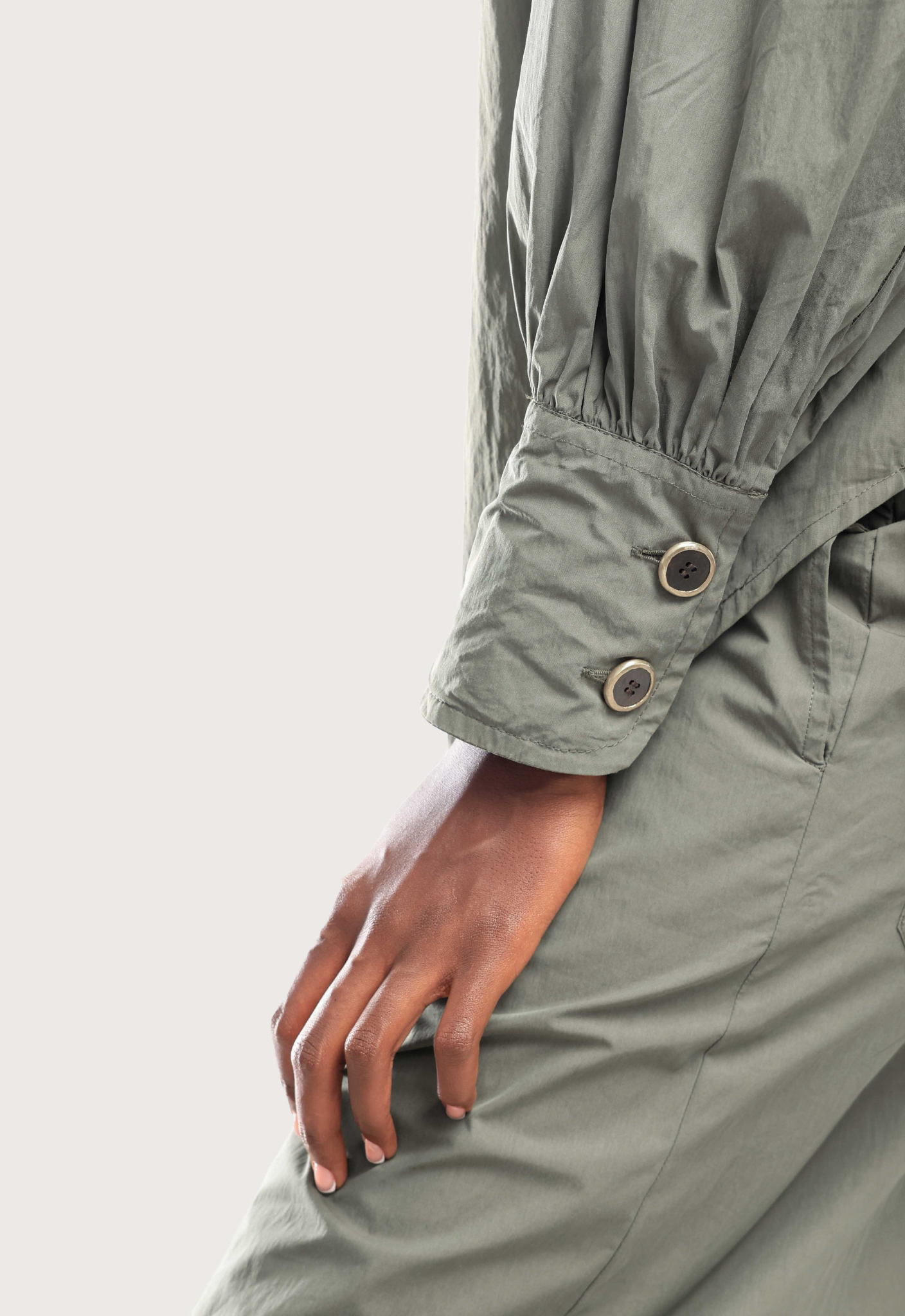 Ayari Blouse - Army Green